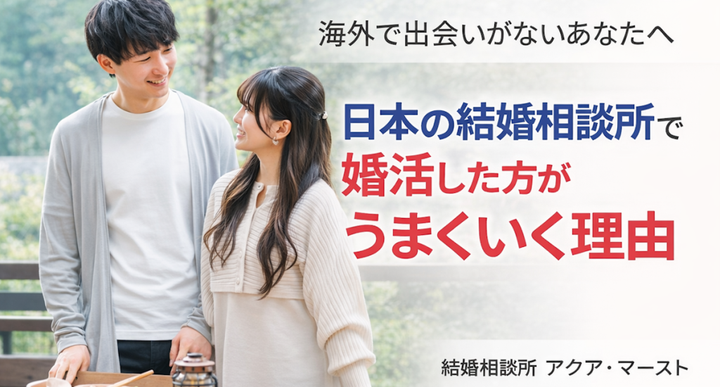 日本の相談所で婚活
